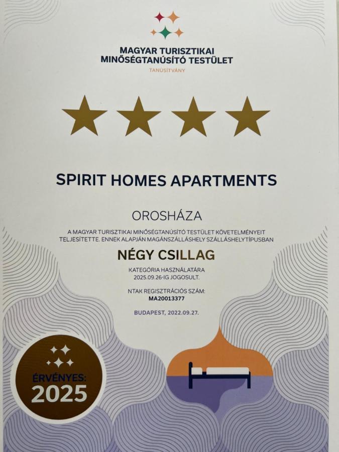 Spirit Homes Apartments Orosháza Exterior foto